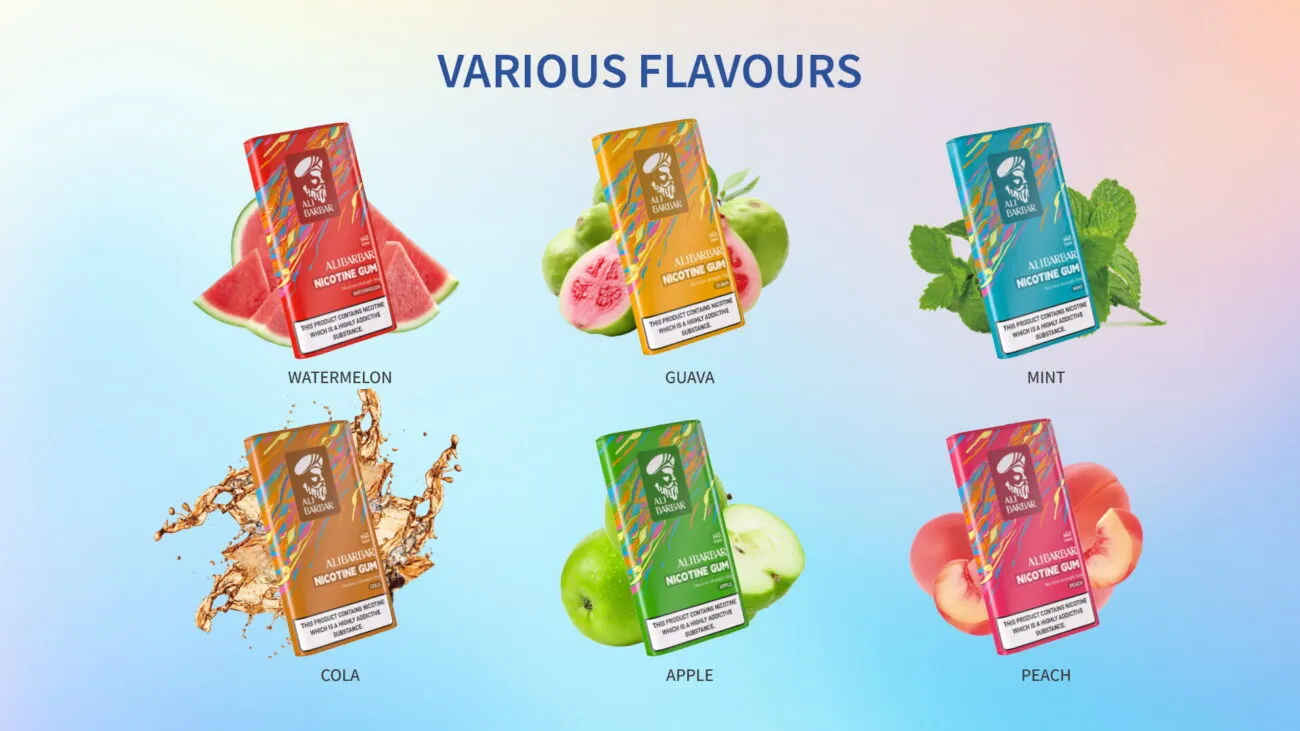Alibarbar nicotine gum online